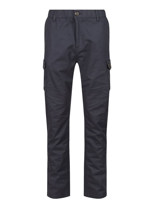 Luke 1977 Men's Future Tapered Cargo Pants in Charcoal - Image 4