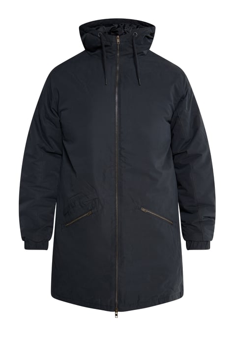 Mo Wattierter Parka Herren schwarz - Image 1