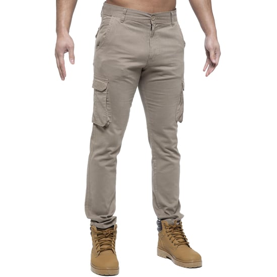 Enzo | Herren Cargo-Hose - Beige - Image 3