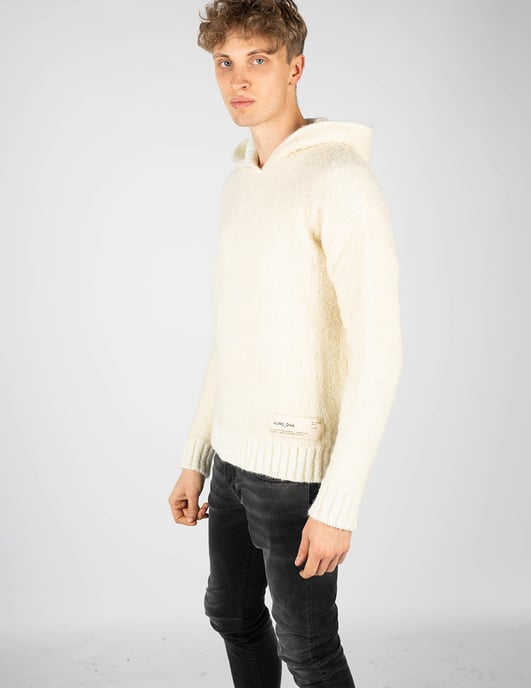 Takeshy Kurosawa Pullover Boucle Herren cremig - Image 3