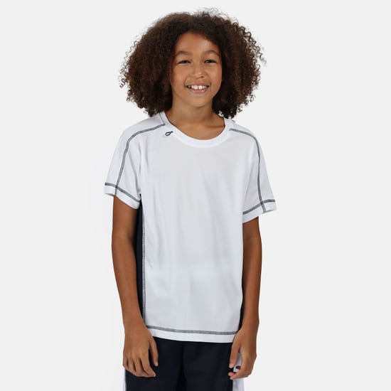 Regatta Professional - T-Shirt für Kinder (Weiß/Marineblau) - Image 4
