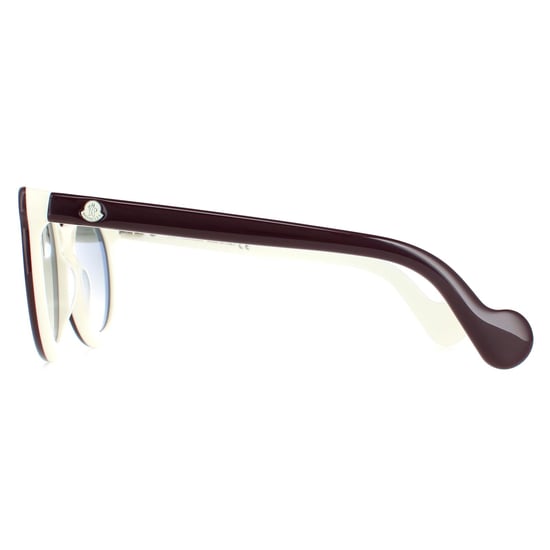 Moncler Round Womens Bordeaux  Smoke Mirror ML0015