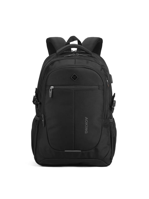 Aoking Rucksack Unisex BLACK - Image 1