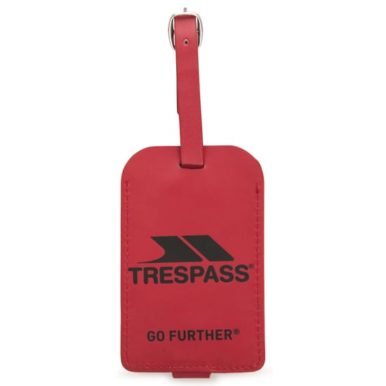 Trespass - Etiquette de voyage FLUGTAG (Rouge) - Image 1