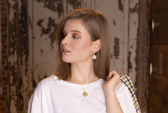 Orphelia 'Babette' Damen-Set aus 925er Sterlingsilber: Halskette + Ohrringe + Ring – Gold SET-7504/G - Image 6
