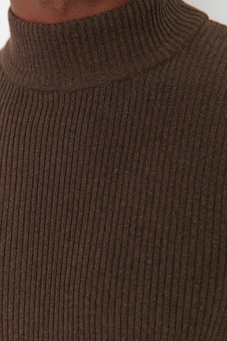 Trendyol Hommes Demi-col roulé   Chandail - Image 3