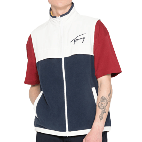 Veste Tommy Jeans Herren Mixmedia Retro - Image 1
