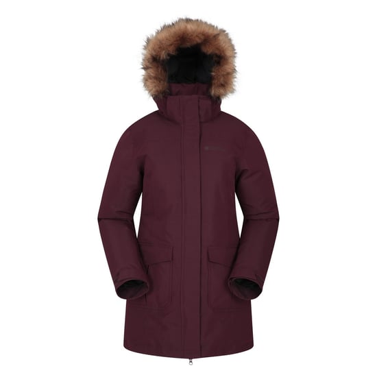 Mountain Warehouse - "Tarka II" Steppjacke für Damen (Burgunderrot) - Image 1
