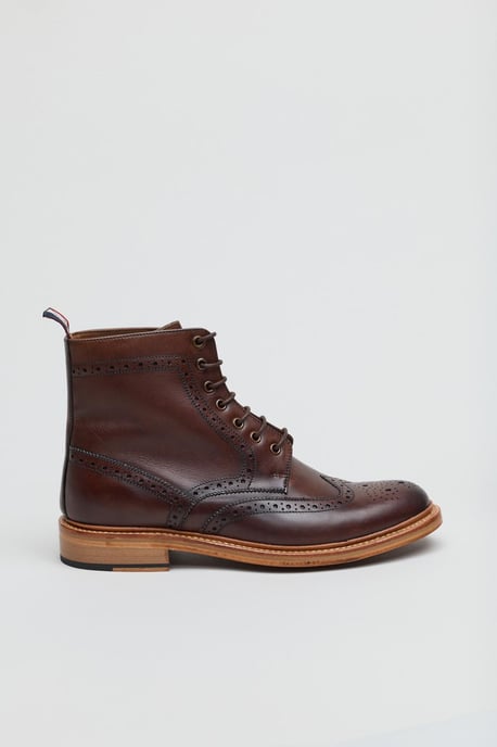 Ben Sherman Arthur Braune Herrenstiefel Aus Leder - Image 2