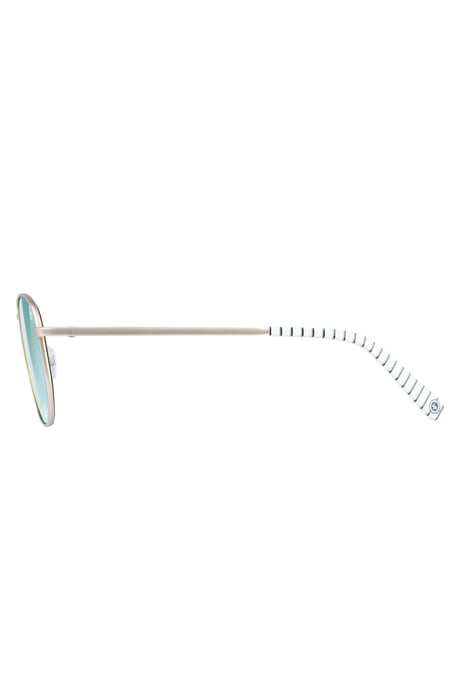 Hype Gold Yellow Geo Sunglasses