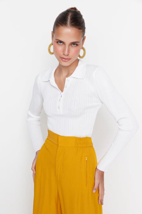 Trendyol Femmes Chemise polo Chandail - Image 1