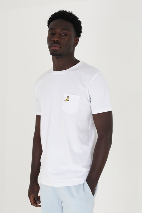 White 3-Pack 'Tron' Crew Neck T-Shirts