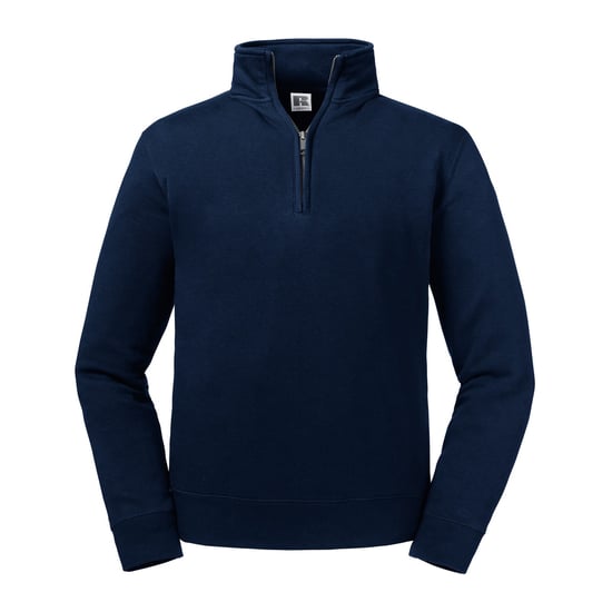 Russell Herren Authentic Quarter Zip Sweatshirt (French Navy) - Image 1