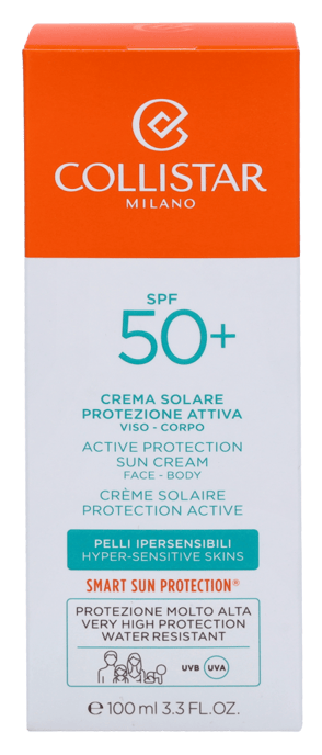Collistar Aktive Schutz Sonnencreme Gesicht Körper SPF 50+ 100ml - Image 2