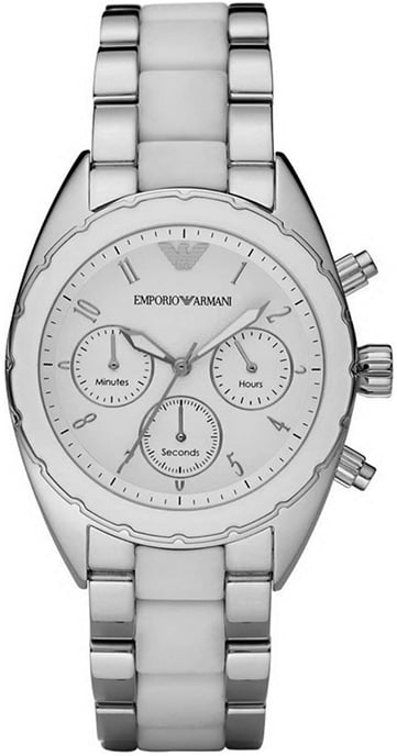 Emporio Armani Damenuhr Quartz Silber - Image 1