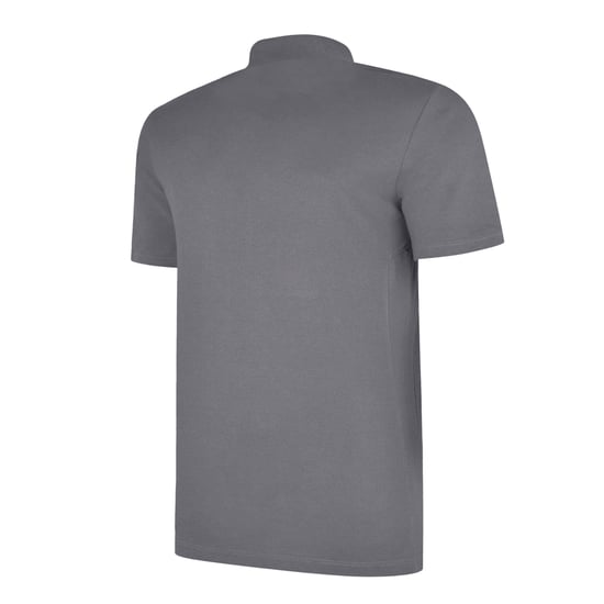 Umbro - "Essential" Poloshirt für Herren (Kohlen-Schwarz/Weiß) - Image 2
