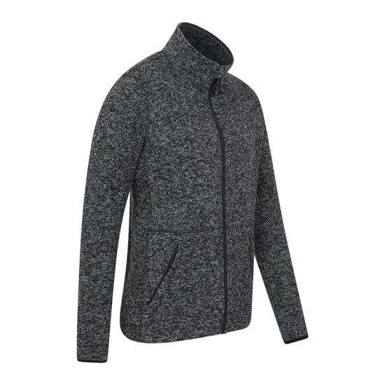 Mountain Warehouse Herren Idris III Full Zip Fleece Jacke (Schwarz) - Image 2