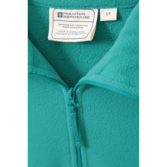 Mountain Warehouse Womens/Ladies Camber II Fleece Top (Teal)