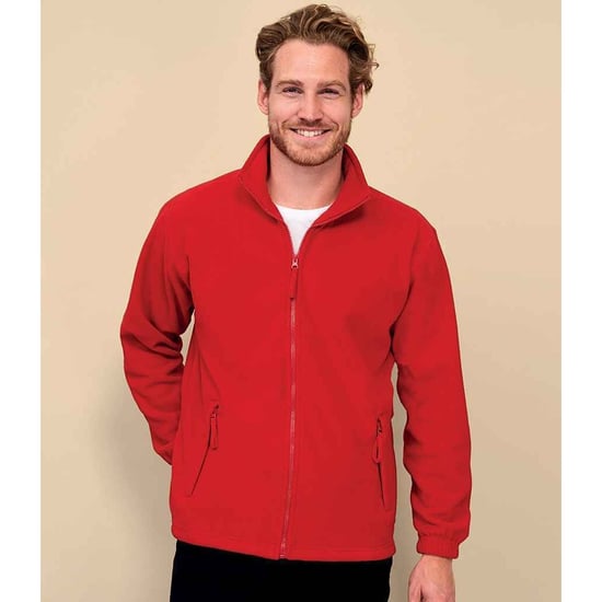 SOLS - Veste polaire NORTH - Homme (Rouge) - Image 4