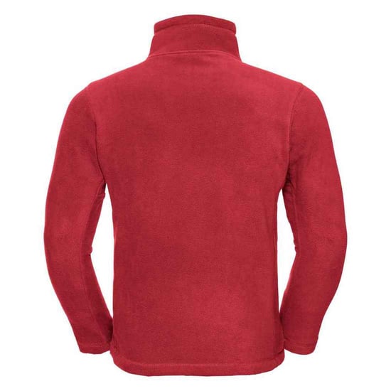 Russell - Fleece-Oberteil mit kurzem Reißverschluss für Herren - Für Außen (Rot) - Image 2