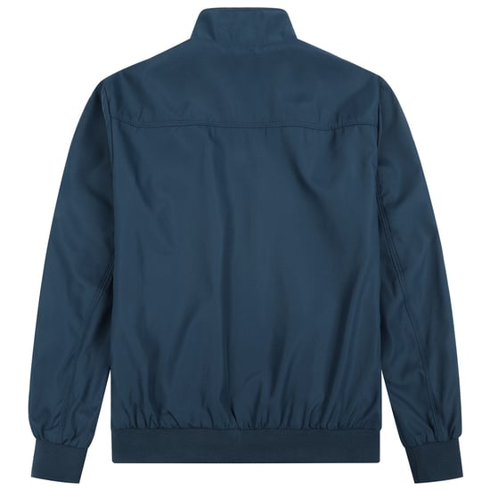 Heren Bomberjack met opstaande kraag, overgangsjack voor de herfst, casual sportjack donkerblauw - Image 2