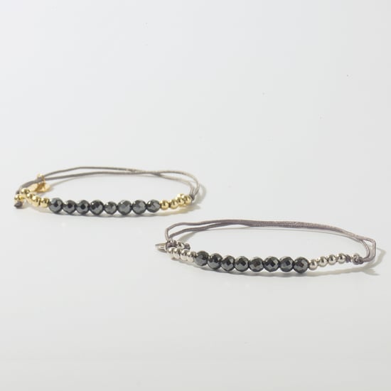 Luxenter 925 Sterling Silver bracelet with rhodium plated hematite - Sunya