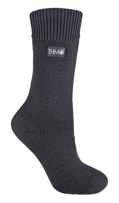 THMO - 3er-Pack Multipack Damen Dicke Winter Warme Socken mit Comfort Top - Image 2