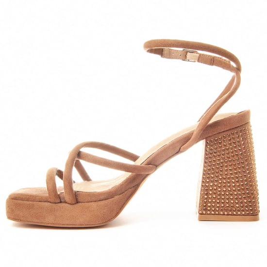 Montevita Heel Sandale Festsand in Braun - Image 5