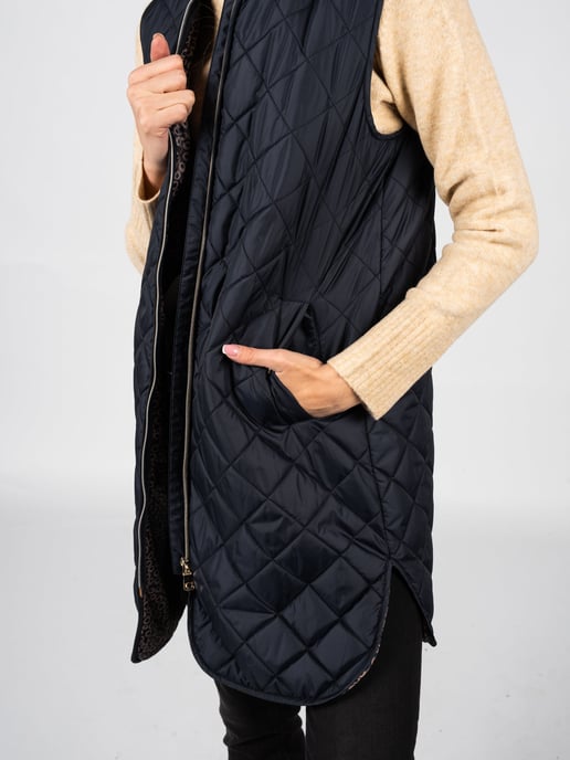 Geox Weste Asheely Damen dunkelblau - Image 5