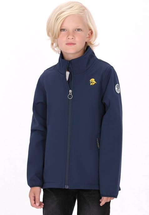 Schmuddelwedda Softshelljacke Jungen (Kinder) Marine - Image 3
