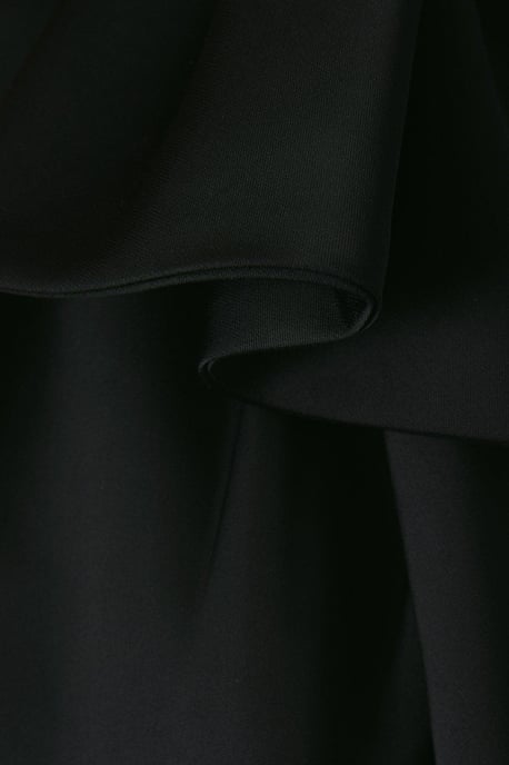 Bow And Drape Detail One Shoulder Satin Bridesmaids Dress - Image 5