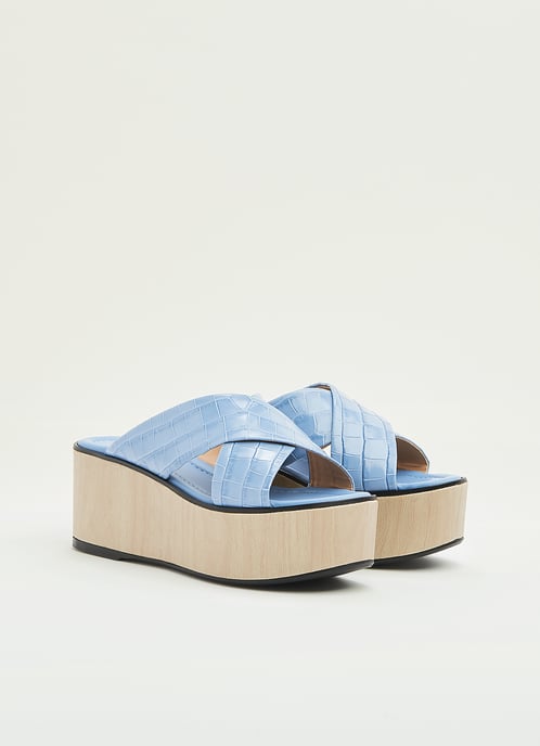LK Bennett Sandra Casual Sandals, Hyacinth