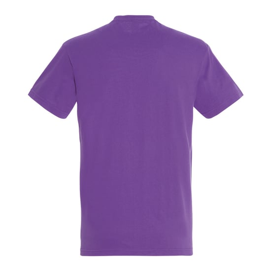 SOLS Mens Imperial Heavyweight Short Sleeve T-Shirt (Hellviolett) - Image 2