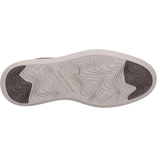Hush Puppies Niles Leder Herren Schnürschuhe Cognac - Image 3