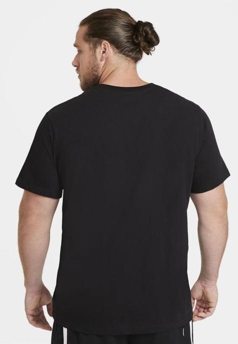 Nike Air Jordan Jumpman Herren-T-Shirt mit Rundhalsausschnitt in Schwarz - Image 2