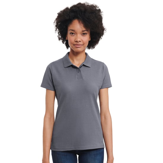 Russell - "Classic" Poloshirt für Herren/Damen Unisex (Grau) - Image 2
