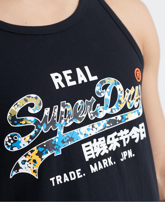 Superdry Vintage Logo Infill Vest Top