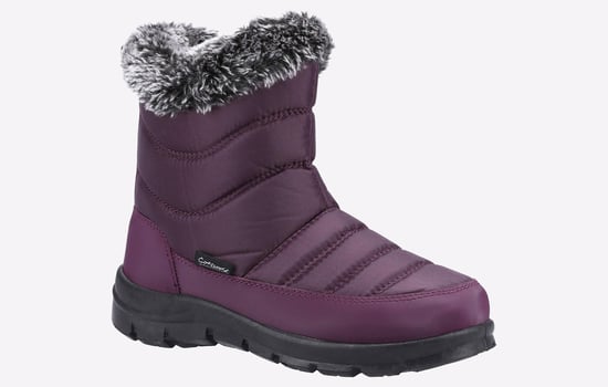 Cotswold Longleat Lila Gummistiefel - Image 2