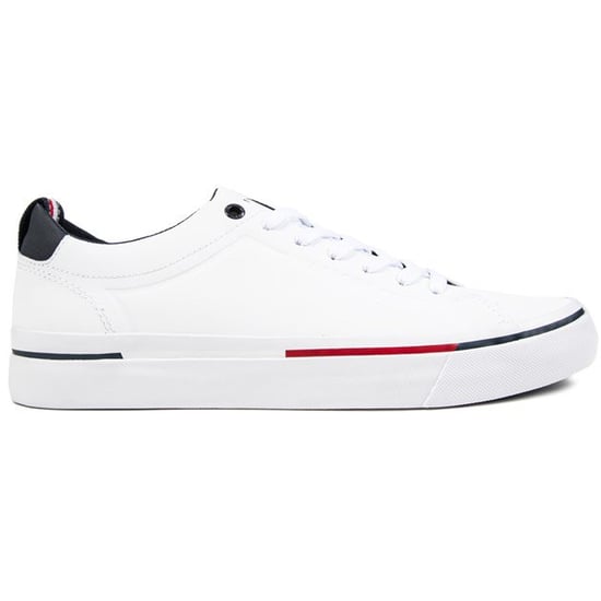 Tommy Hilfiger Corporate Leather Trainers White