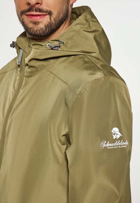 Schmuddelwedda Regenjacke Herren militärisch oliv - Image 5