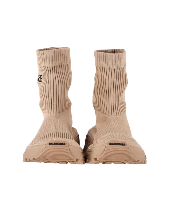 Balenciaga 3.0 Socken Sneakers aus beigem Polyester - Image 6