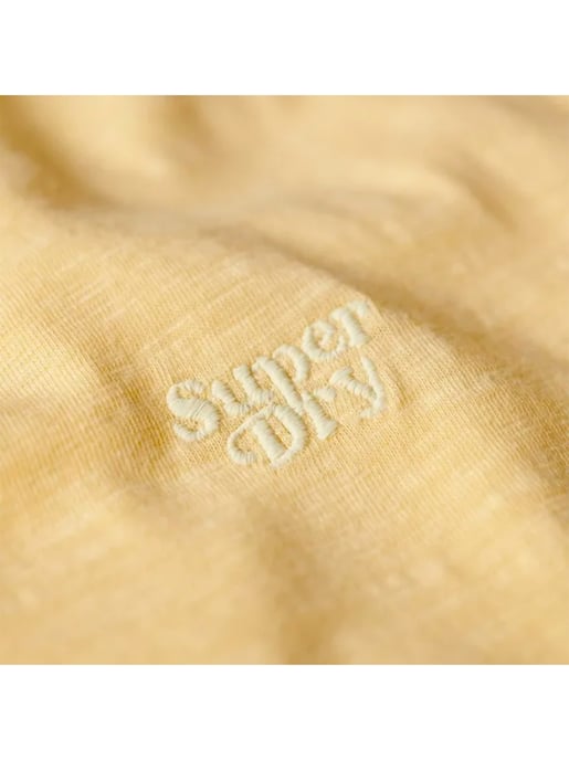 Superdry Damen Slub Emb T-Shirt - Image 3