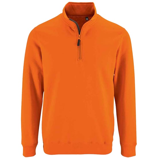 SOLS - "Stan" Pullover Stehkragen für Herren (Orange) - Image 1