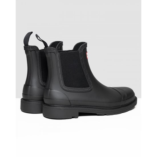 Hunter Commando Damen Chelsea-Stiefel in Schwarz - Image 2