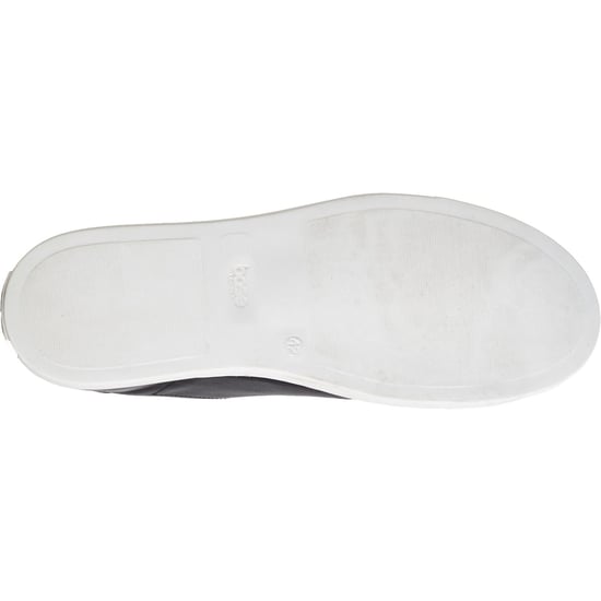 Base London Tucker Schwarze Ledersneaker für Herren - Image 3