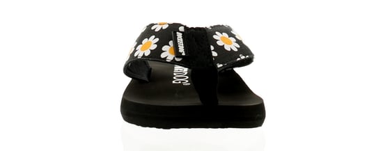 Tongs Adios Daisy Fields Rocket Dog Pour Femme en Noir - Image 2