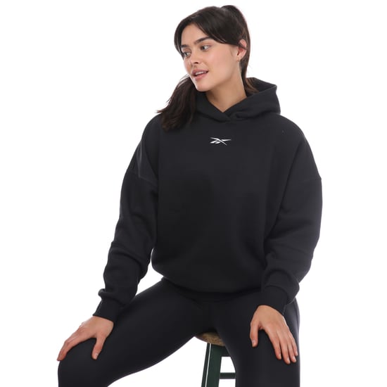 Women's Reebok Lux Oversized Hoody in Black