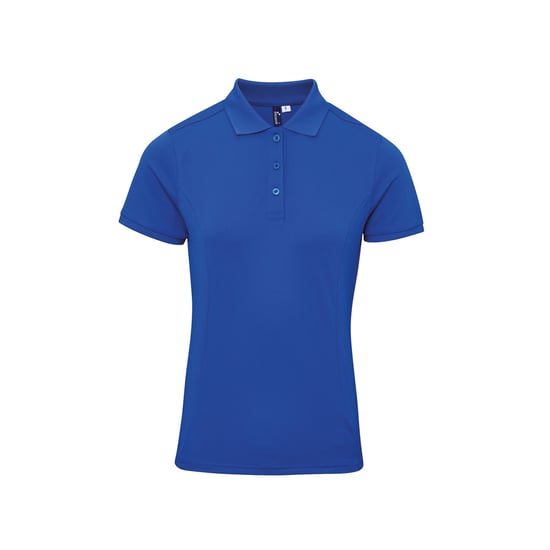 Premier Damen Polo-Shirt Coolchecker mit CoolPlus (Königsblau) - Image 1