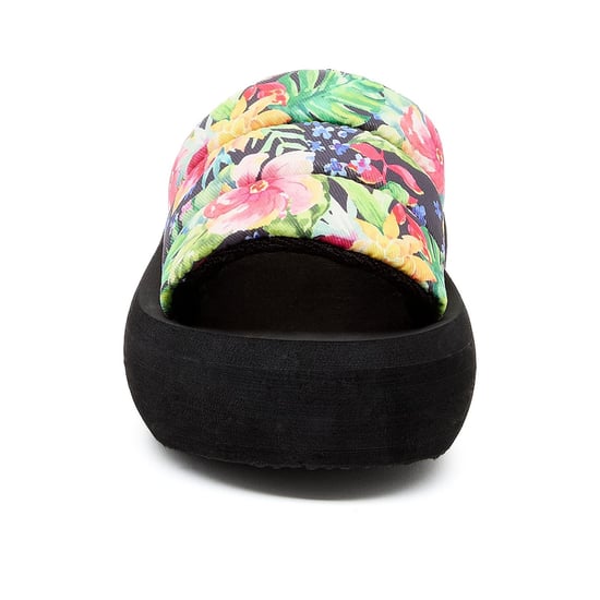 Rocket Dog Splash Bahama Damen Sandalen aus Textil in Schwarz/Mehrfarbig - Image 3