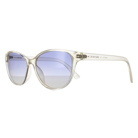 Calvin Klein Cat Eye Womens Crystal Pale Yellow Yellow Gradient CK20517S